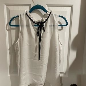 sheer business blouse